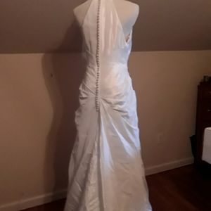 White wedding dress
